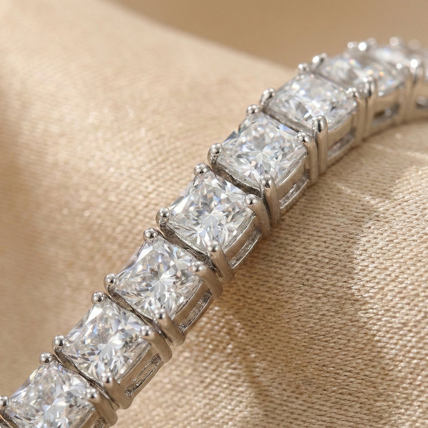Cordelia Silver Tennis Bracelet