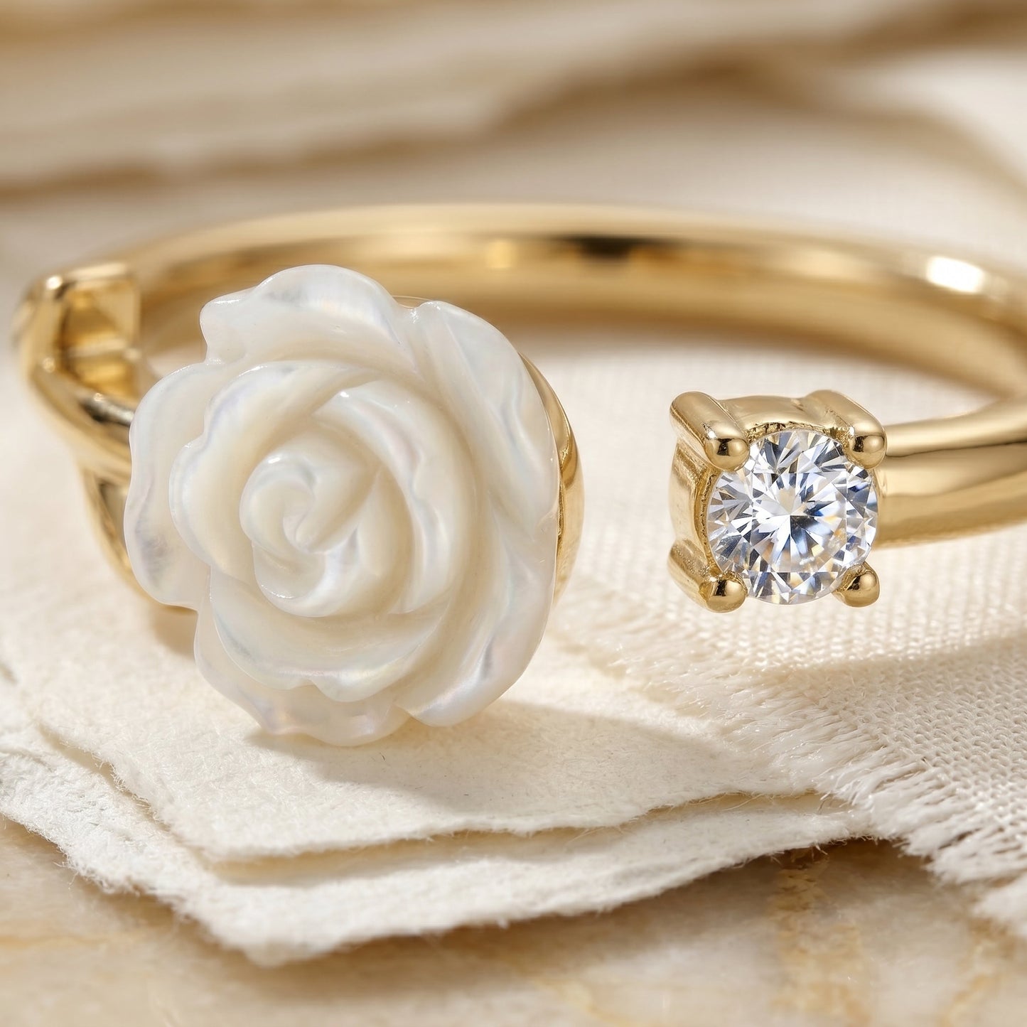 Qamar Barakah Petal Ring