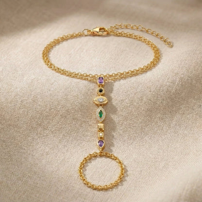 Ophira Blue Path Hand Chain