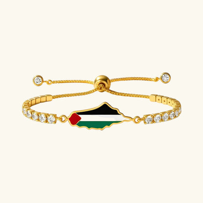 Qamar Glow Tennis Bracelet