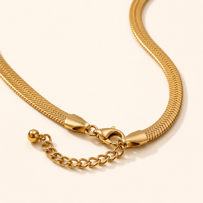 Herringbone Anklet
