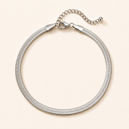 Herringbone Anklet