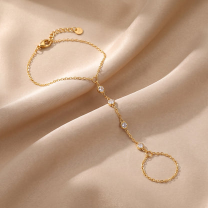 Moonveil Line Hand Chain