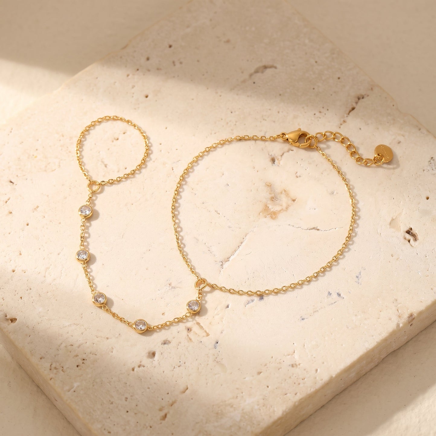 Moonveil Line Hand Chain