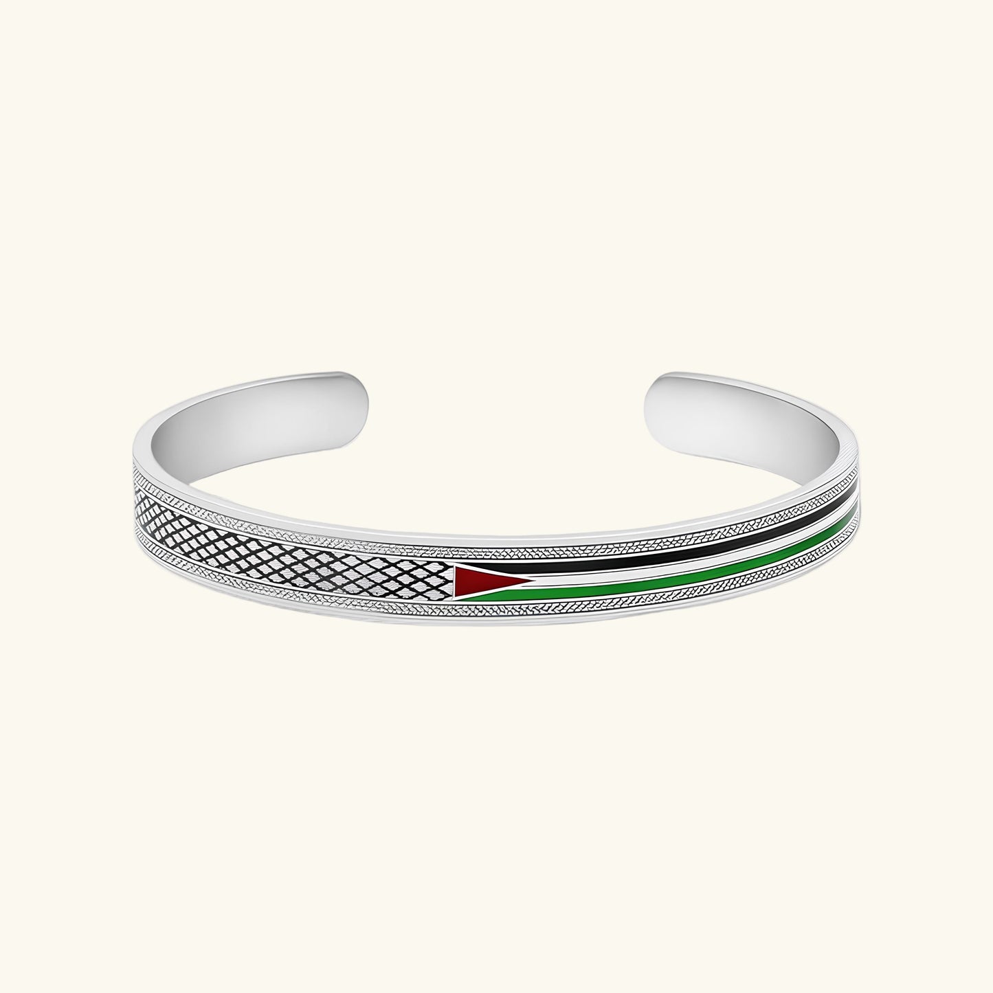 Qamar Palestine Heritage Cuff