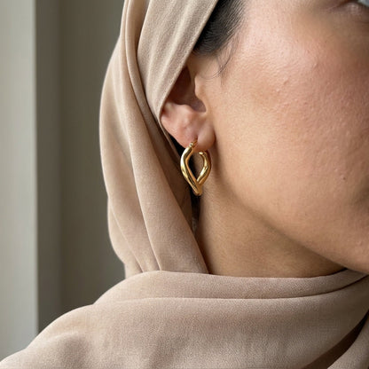 Amara Twist Hoops