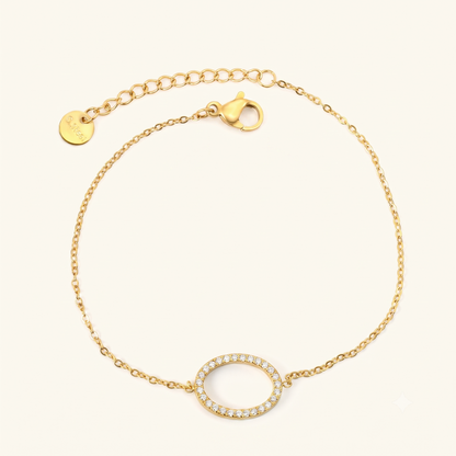 Kaia Round Crystal Bracelet