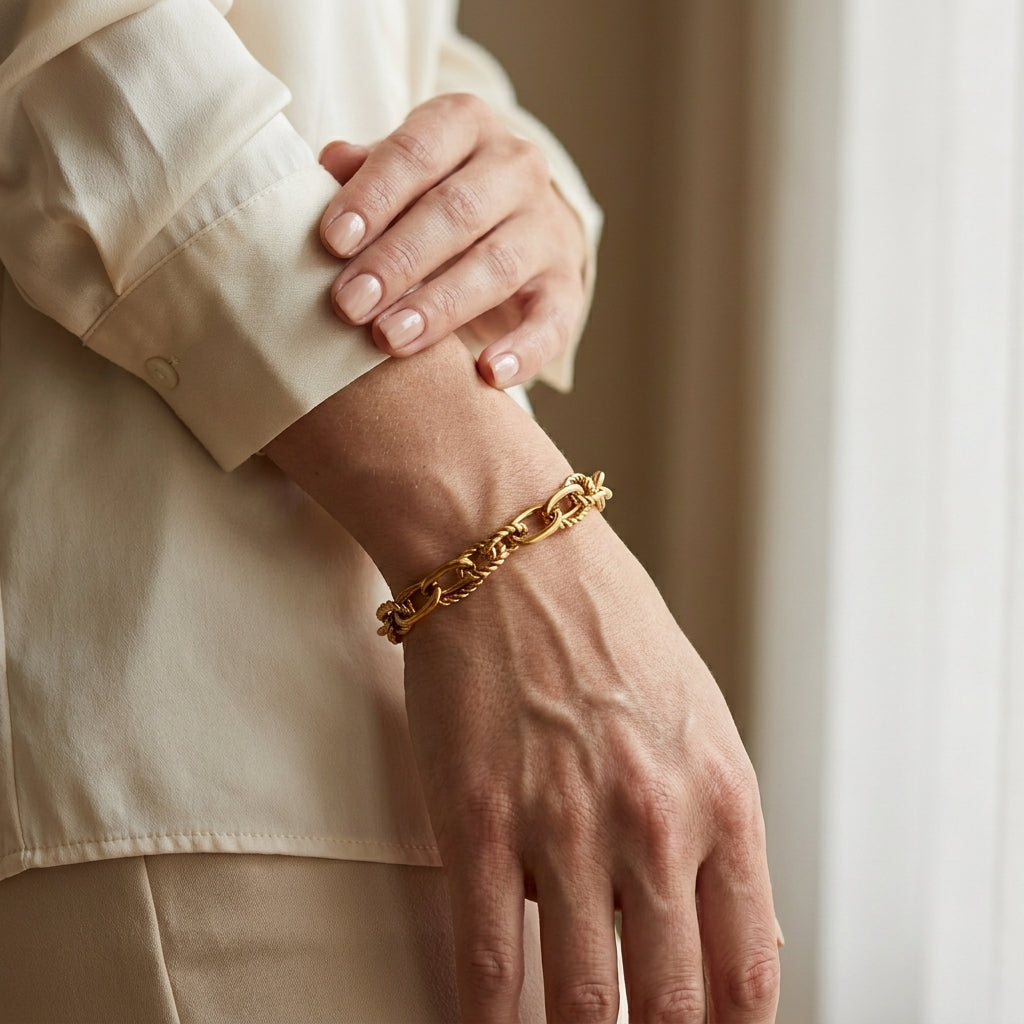Layered Chain Bracelet