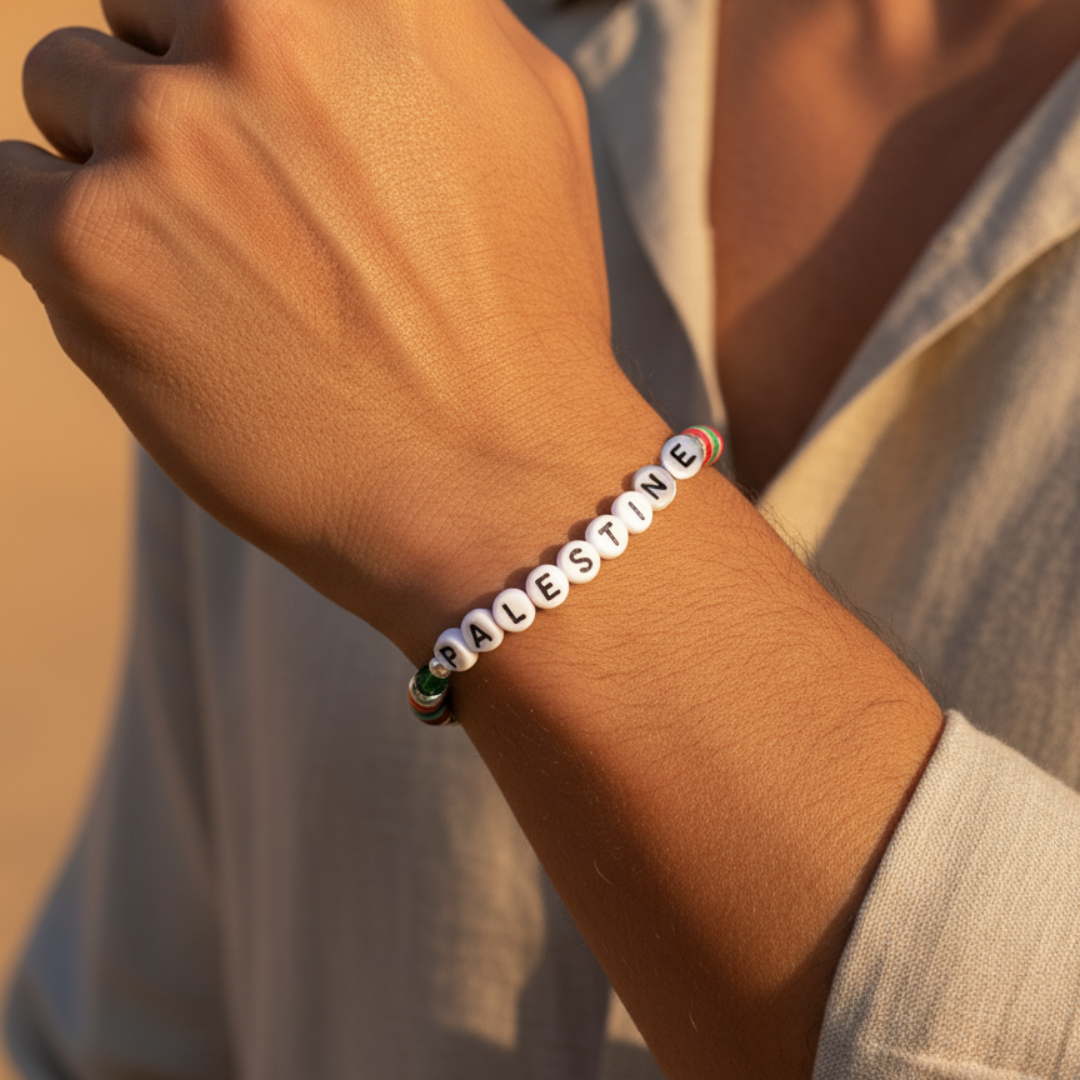 Nuraya Palestine Stripes Bracelet - Men's