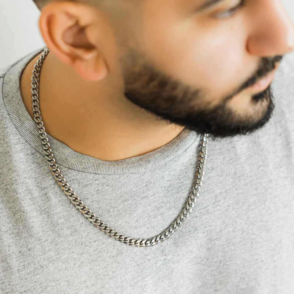 Qamar Fajr Cuban Chain Necklace