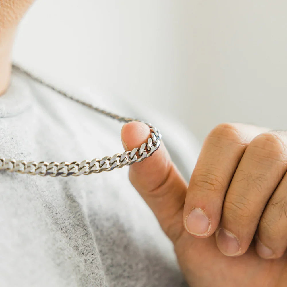 Qamar Fajr Cuban Chain Necklace