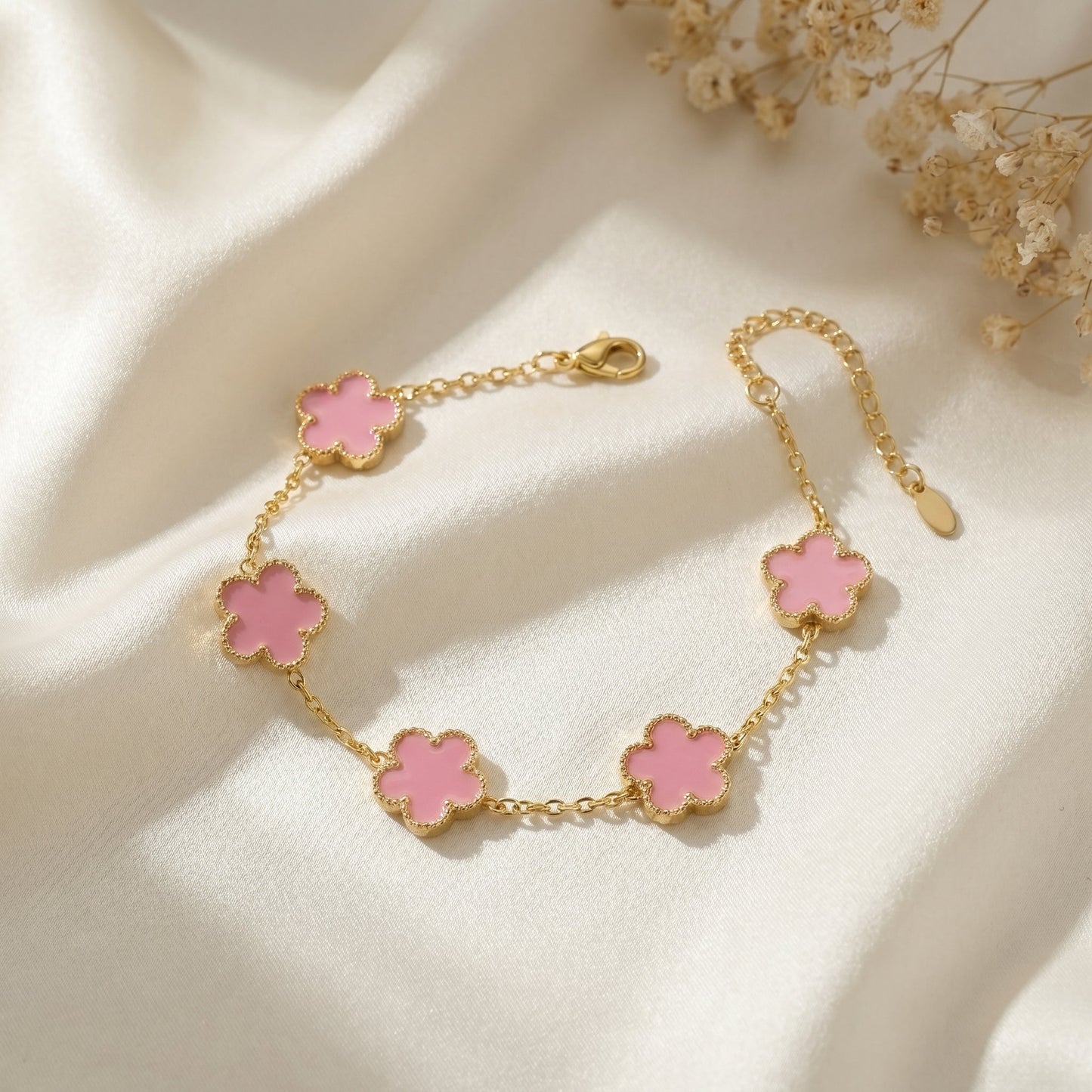 Pink Bloom Bracelet