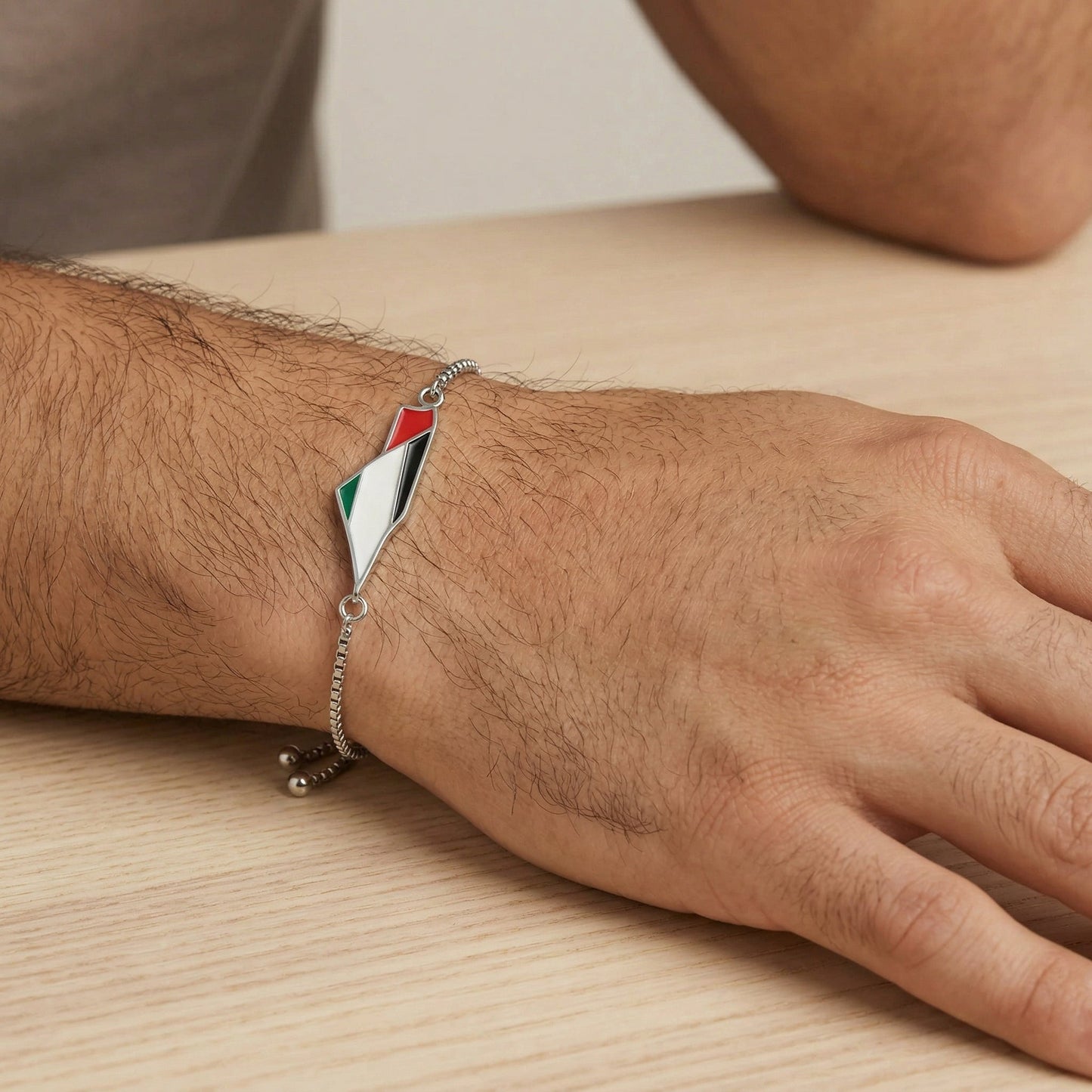 Nuraya Men's Heart of the Nation Bracelet