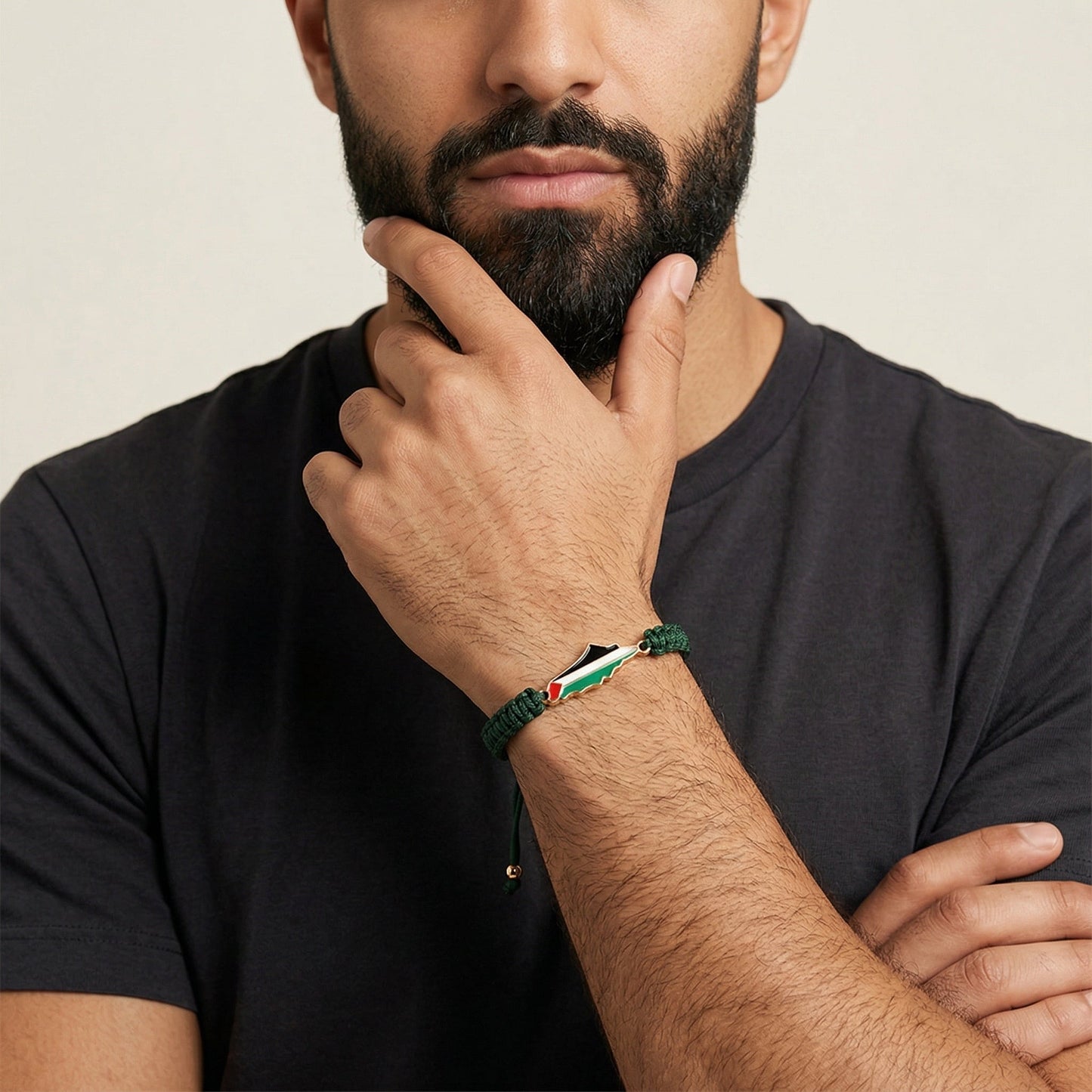 Nuraya Men's Palestine Pride Bracelet