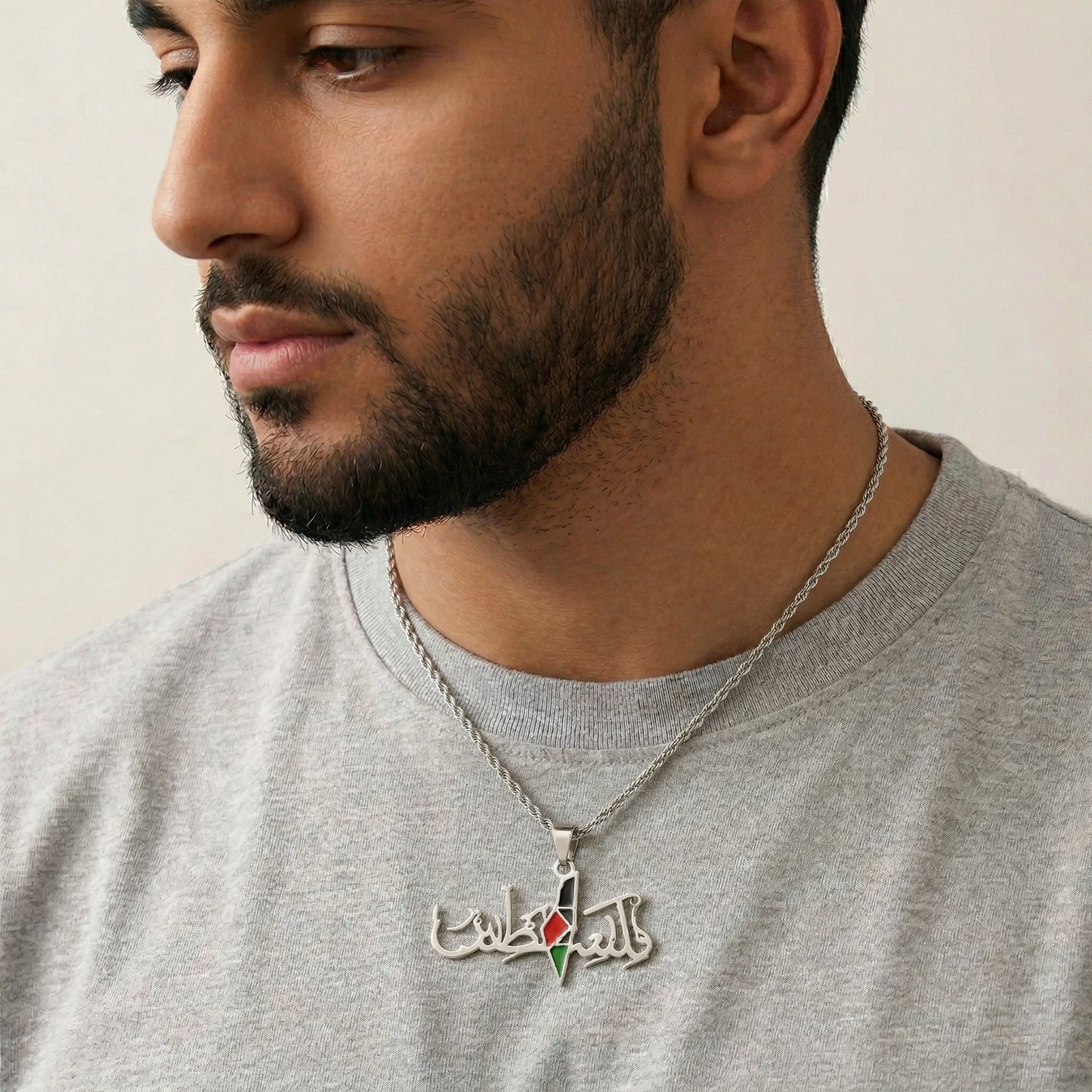 Nuraya Men's Palestine Necklace