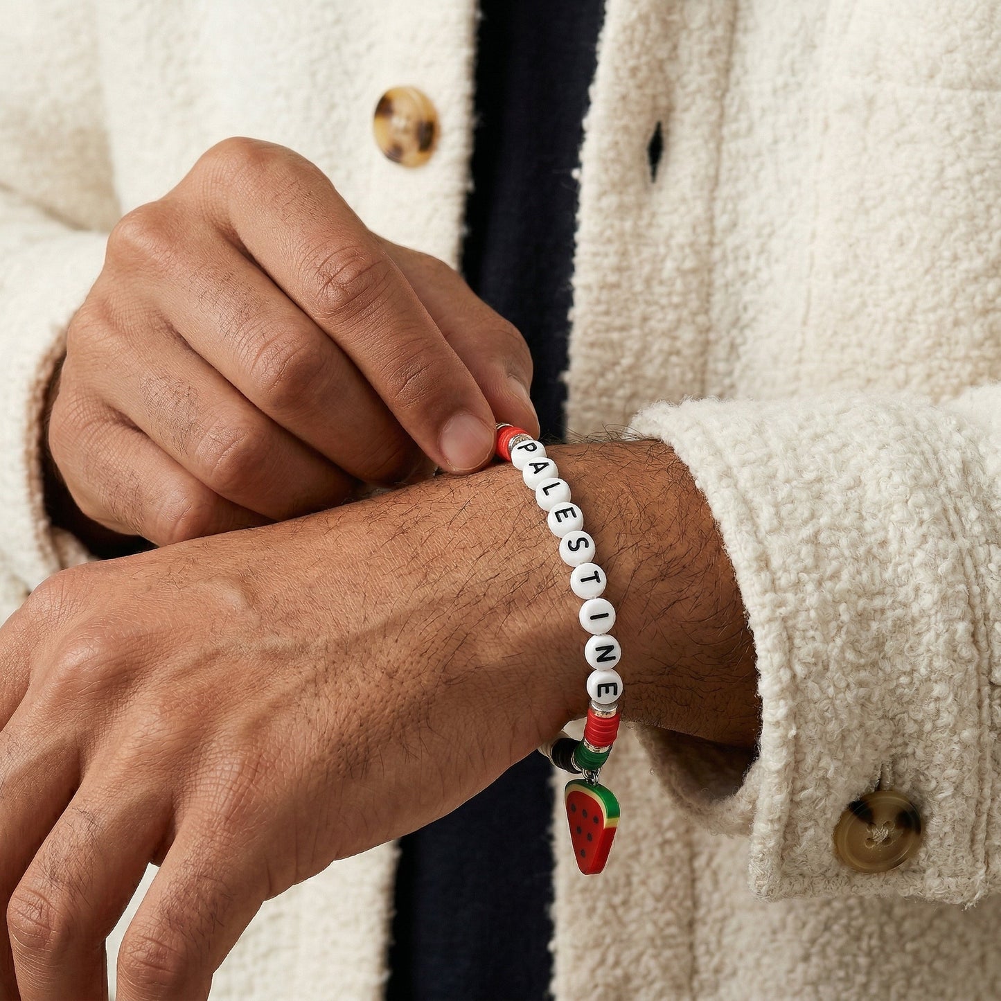 Nuraya Palestine Slice Bracelet