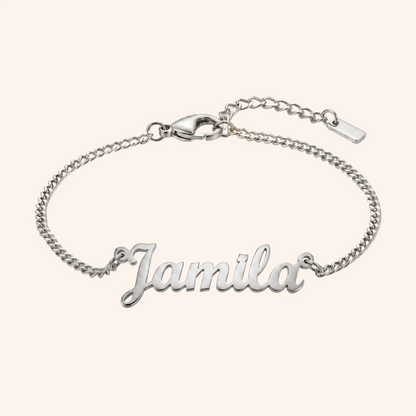 English Custom Name Bracelet