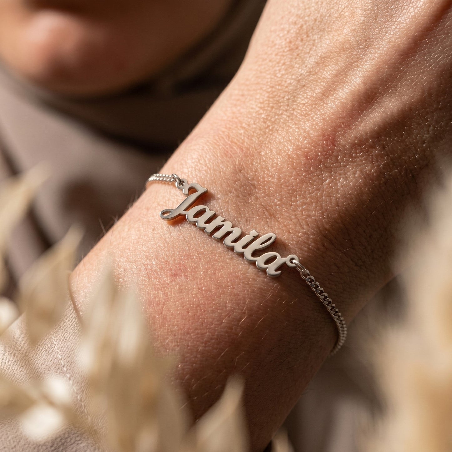 English Custom Name Bracelet