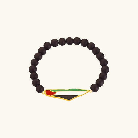 Nuraya Palestine Bead Bracelet