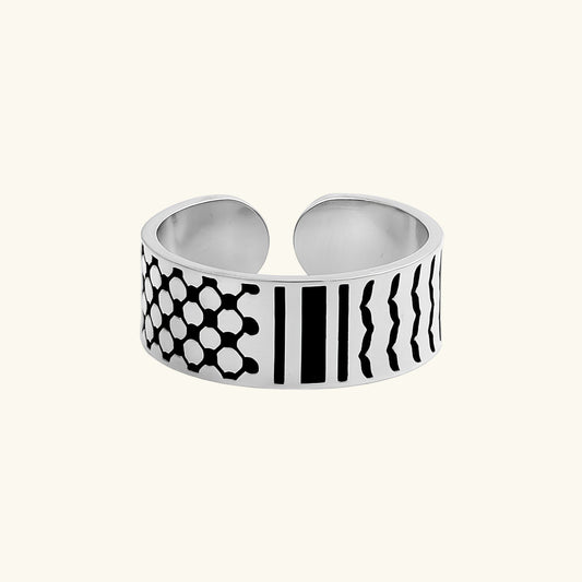 Nuraya Keffiyeh Bold Ring – Men's