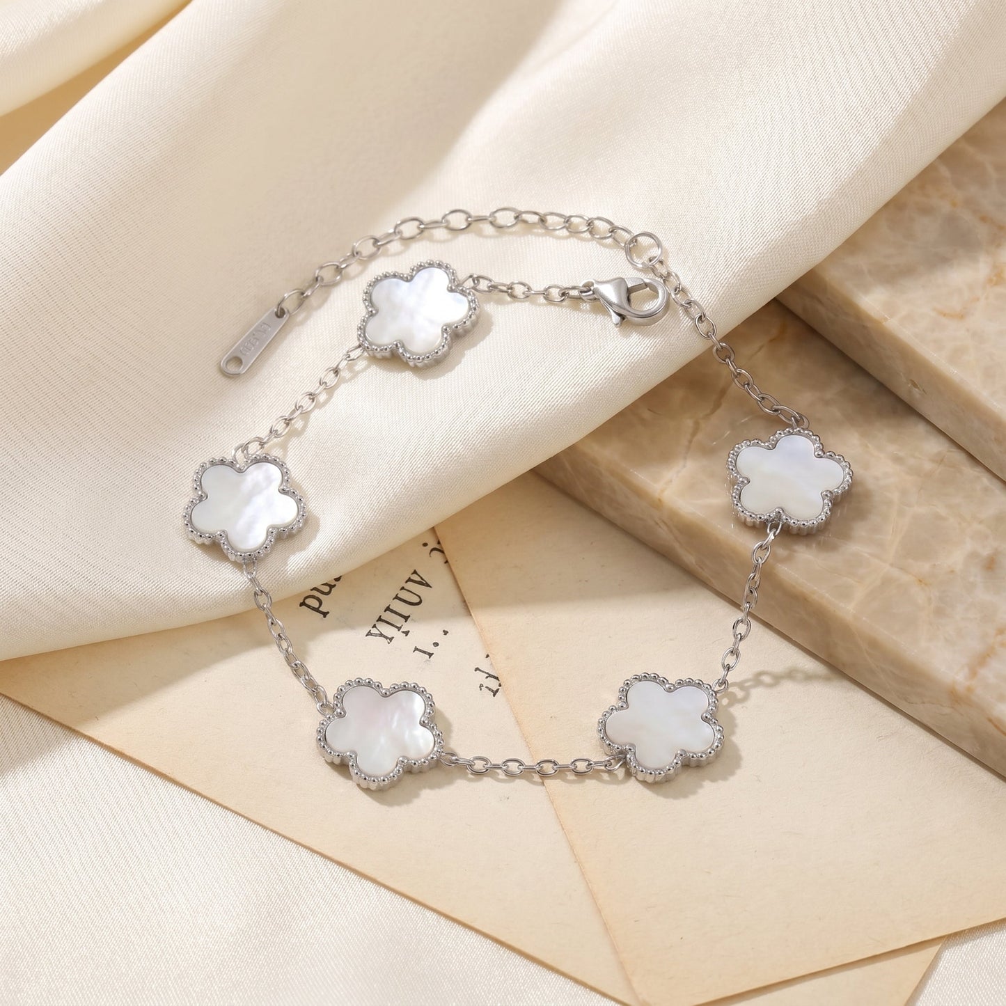 Silver Bloom Bracelet