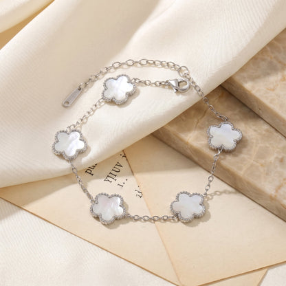 Silver Bloom Bracelet