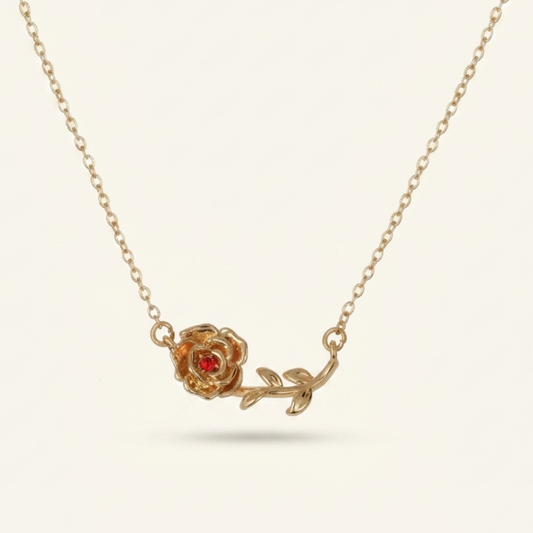 Petite Bloom Birth Flower Necklace