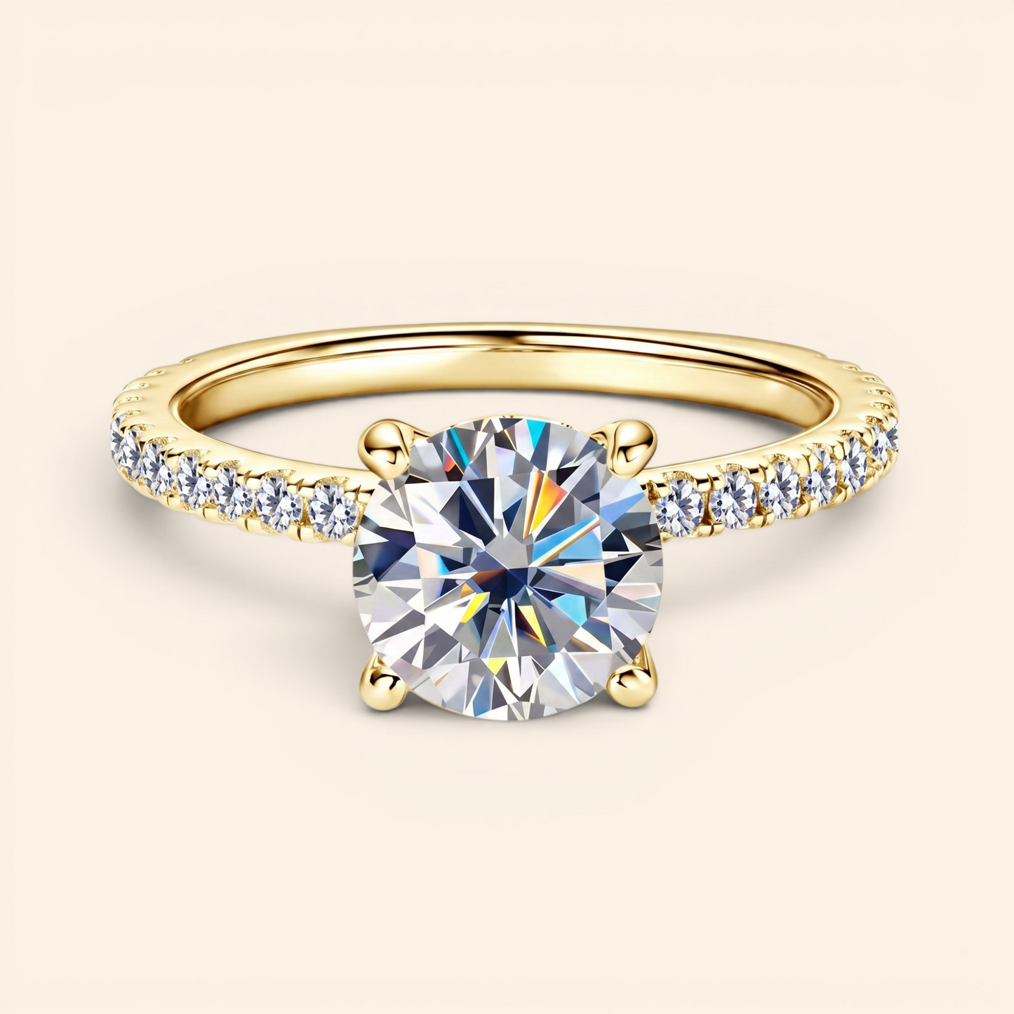 Noor Solitaire Ring