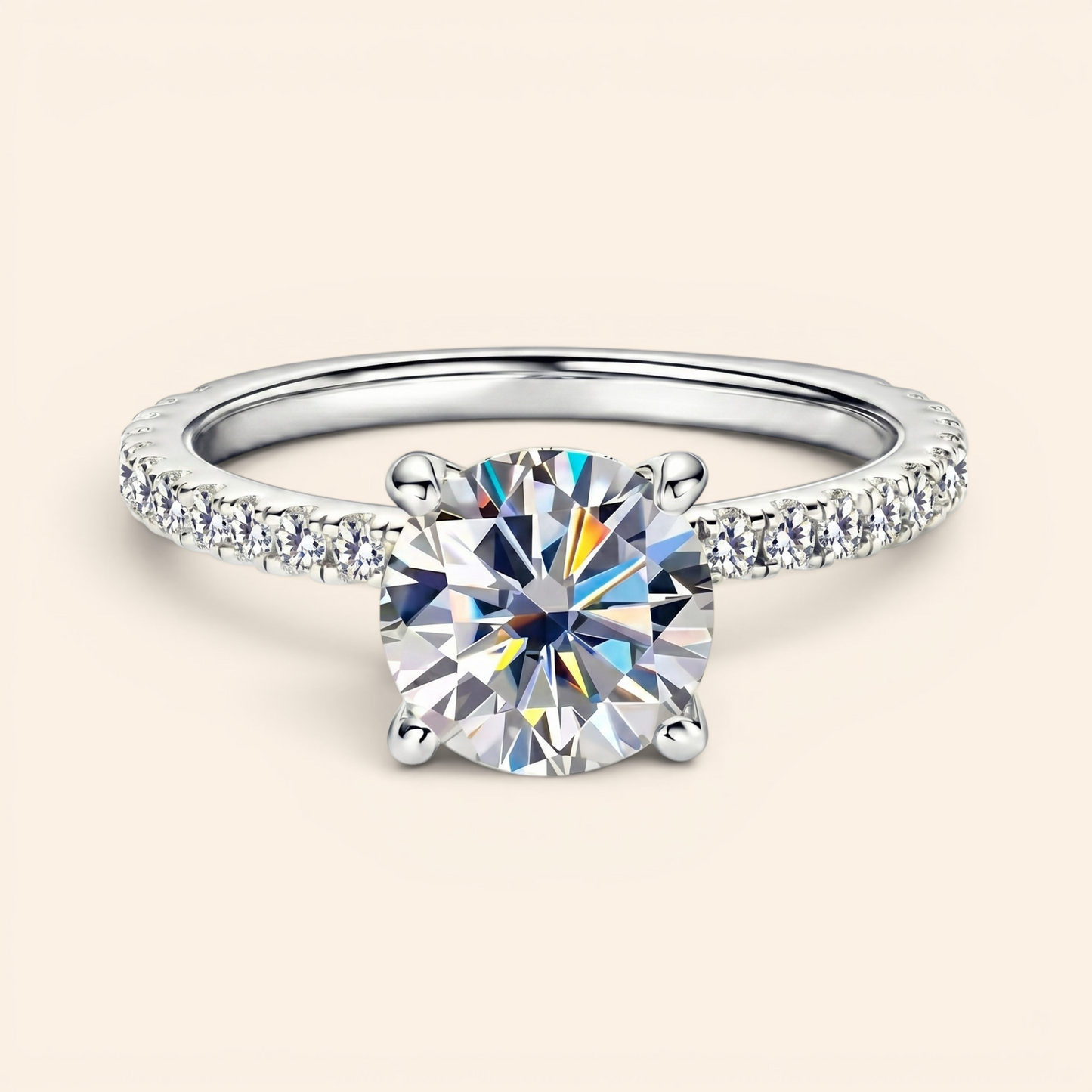 Noor Solitaire Ring