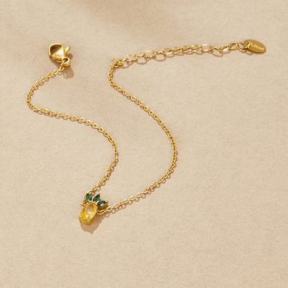 Crystal Pineapple Bracelet