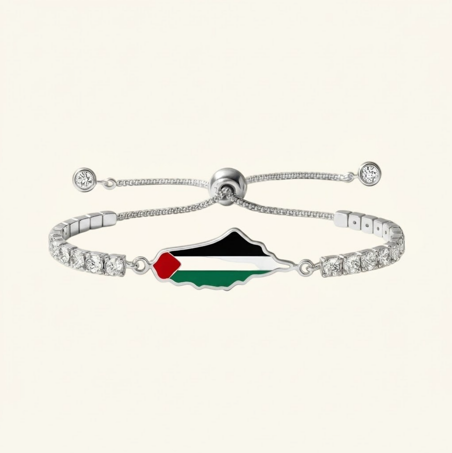 Qamar Glow Tennis Bracelet