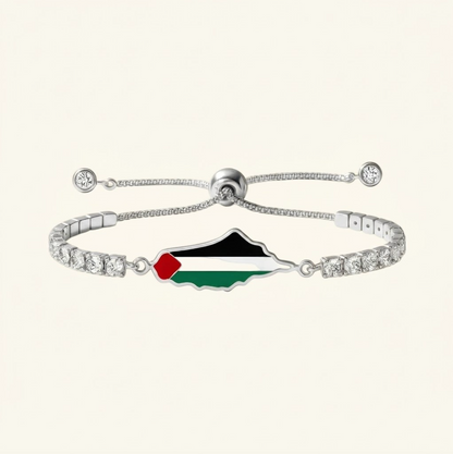 Qamar Glow Tennis Bracelet