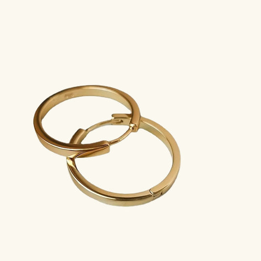 Nuraya Zayna Round Earrings