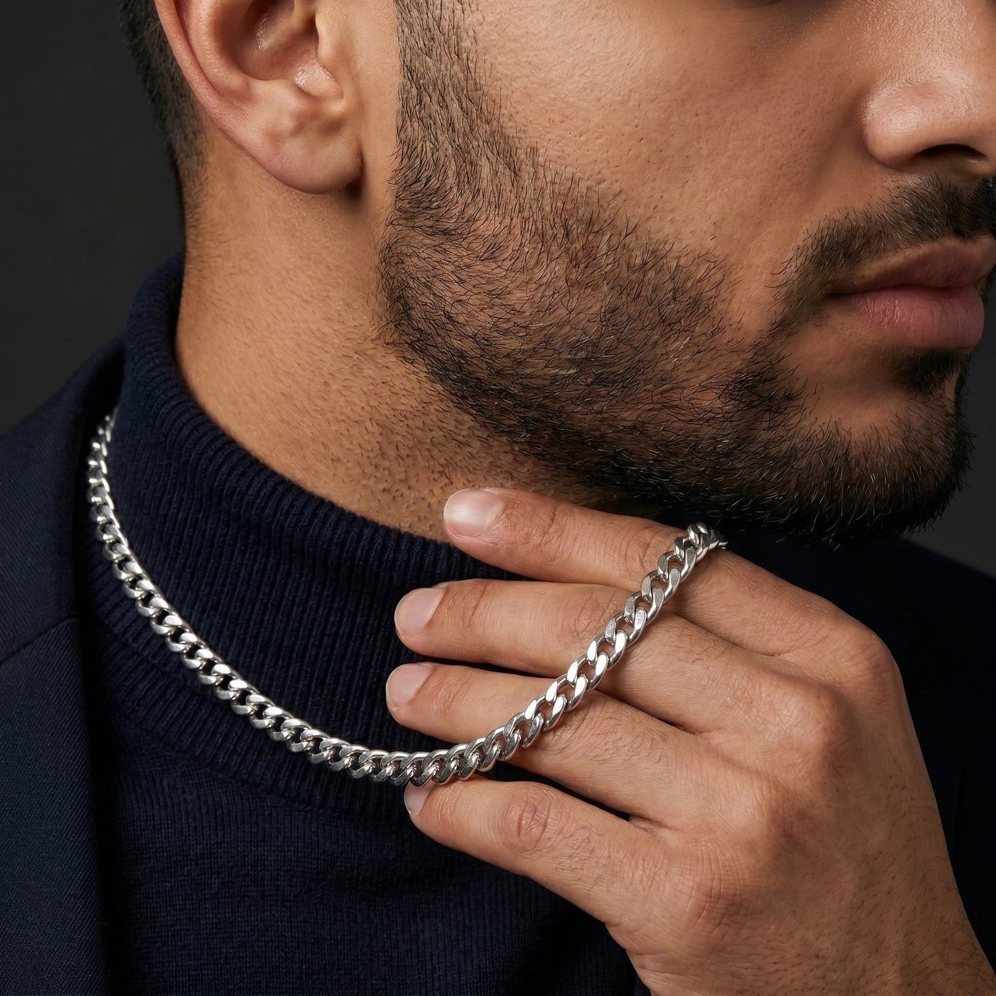 Nuraya Fajr Cuban Chain Necklace